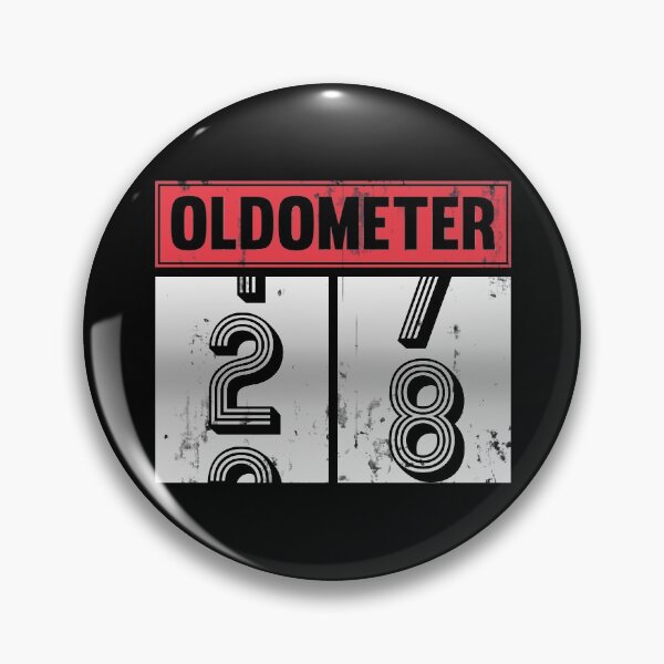 Item preview, Funny Oldometer For 28th Bday counting Years Old Birthday Gift  designed and sold by kindxinn.