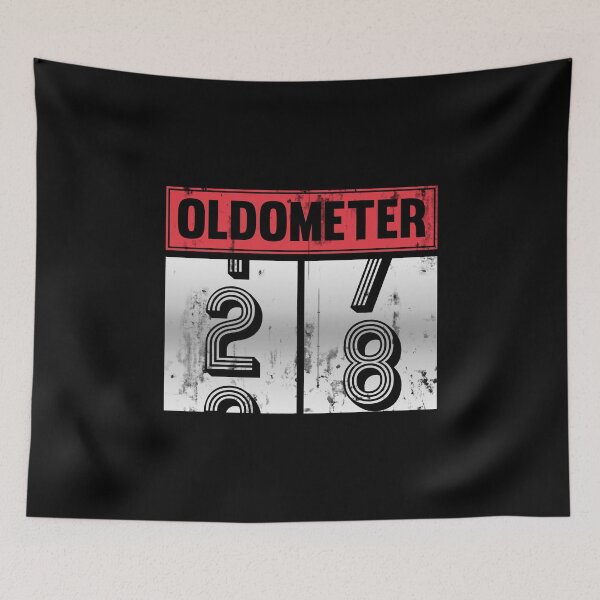 Item preview, Funny Oldometer For 28th Bday counting Years Old Birthday Gift  designed and sold by kindxinn.