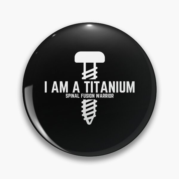 Item preview, I Am Titanium spinal fusion warrior designed and sold by ArTips.