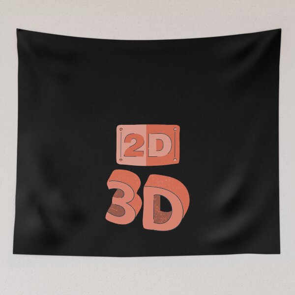 Item preview, Vintage 2D 3D designed and sold by GBDesigner.