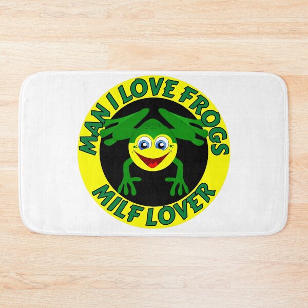 Item preview, Man I Love Frogs MILF Lover - Funny Frog designed and sold by RGRamsey.