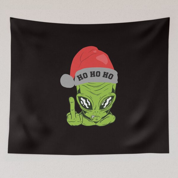 Item preview, christmas hohoho alien christmas alien designed and sold by ReneMM.
