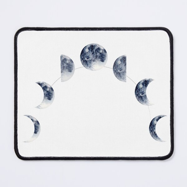Item preview, Moon Phases | Watercolor  designed and sold by Harpley Design Studio.