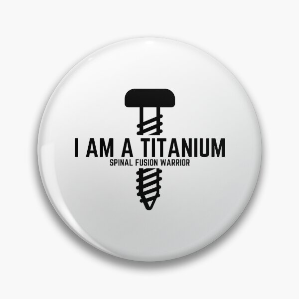 Item preview, I Am Titanium spinal fusion warrior designed and sold by ArTips.