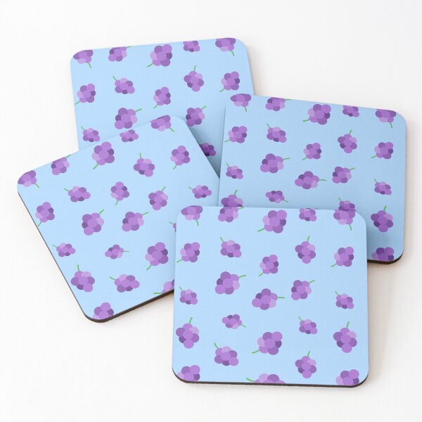 Item preview, Fun Purple Grape Pattern designed and sold by Bookish Lovers.