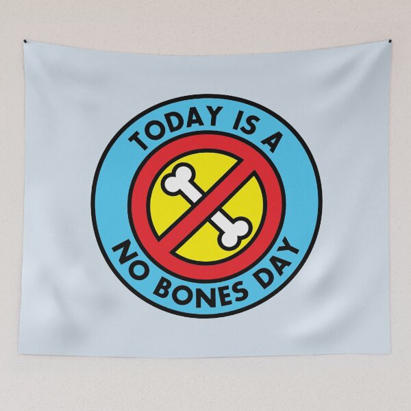 Item preview, Today is a No Bones Day designed and sold by OwlishArts.