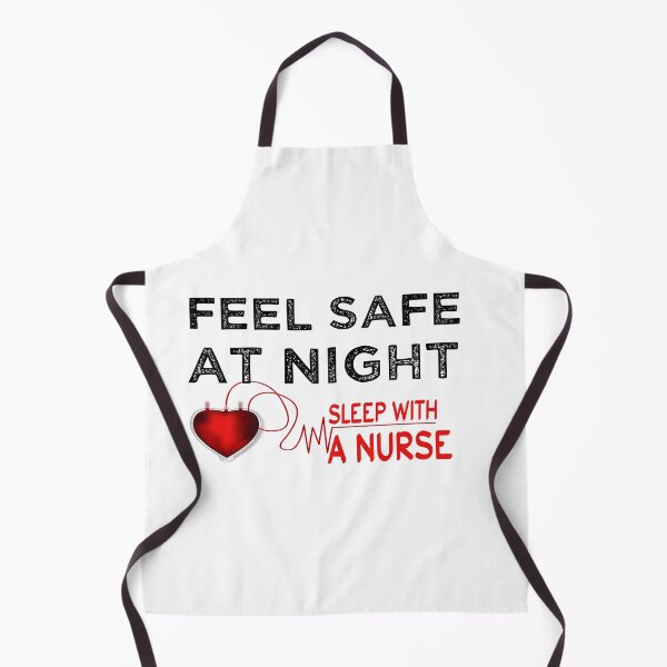 Item preview, feel safe at night sleep with a nurse_gift for happy birthday nurse designed and sold by ANAS HO.