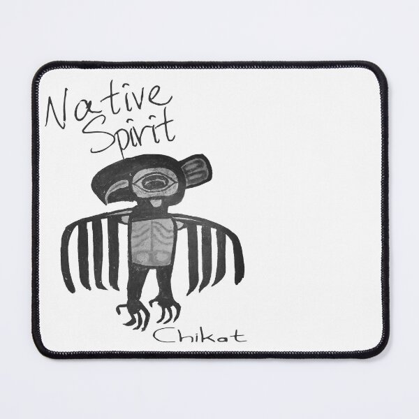 Item preview, Caps Native American Raven Spirit Chikat Chauyuk Black Text #2 designed and sold by Spirit-World.
