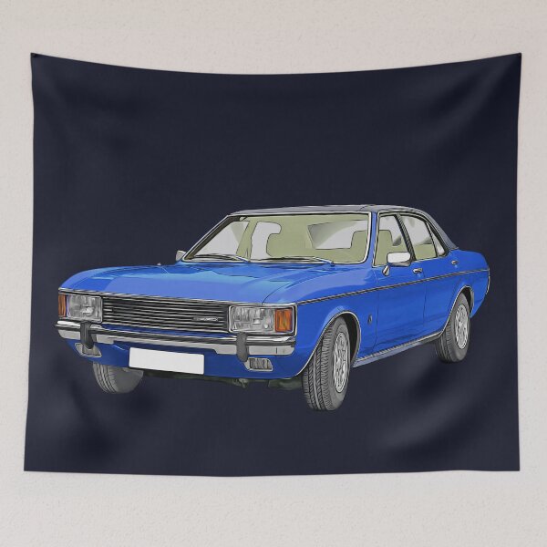 Item preview, american  vintage stylish blue car designed and sold by MikaelSh.
