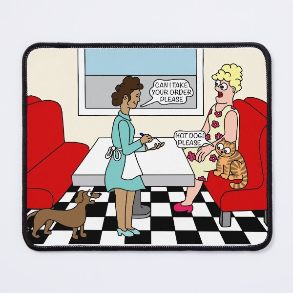Item preview, Hot dog please designed and sold by Scat the cat.