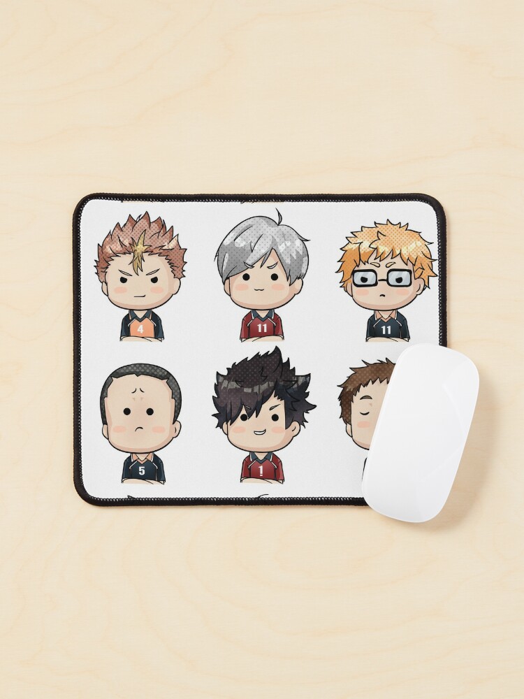 haikyuu mouse pad