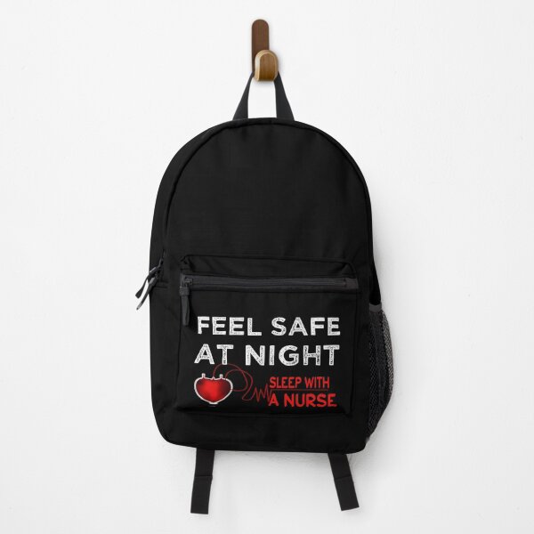 Item preview, feel safe at night sleep with a nurse_gift for happy birthday nurse designed and sold by ANAS HO.