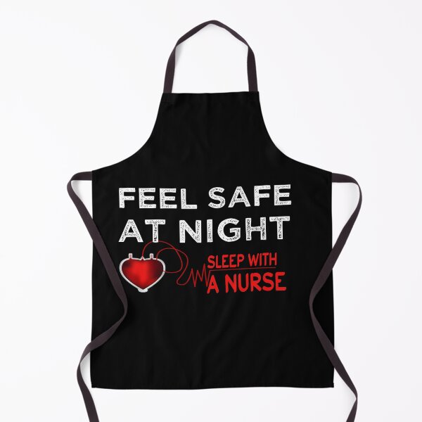 Item preview, feel safe at night sleep with a nurse_gift for happy birthday nurse designed and sold by ANAS HO.