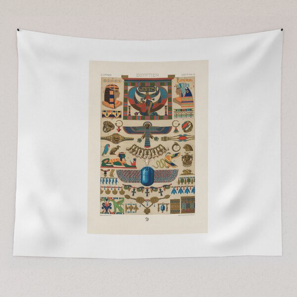 Item preview, Albert Racinet - Vintage Egyptian / Egypt Pattern designed and sold by FrostMintStudio.