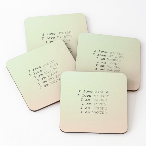 Item preview, Self Love Affirmations  designed and sold by BohomadicStudio.
