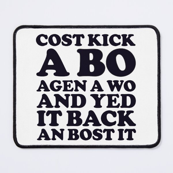 Item preview, Cost Kick a Bo, Stoke on Trent, Illustrated Tribute designed and sold by FoleyPottery.