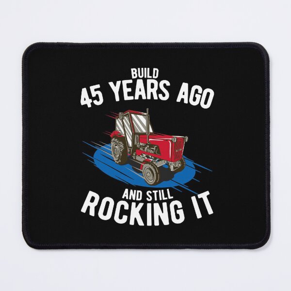 Item preview, Build 45 Years Ago And Still Rocking It - Funny Farmer 45th Birthday designed and sold by onicon.