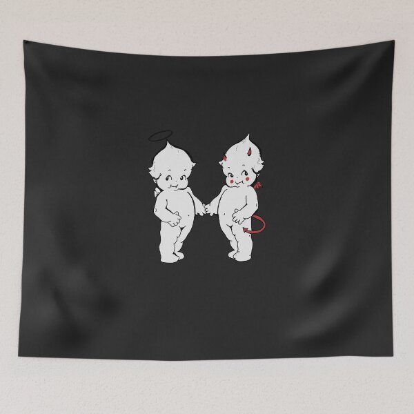Item preview, angel and devil cuties Sticker designed and sold by HaroldChamblin.