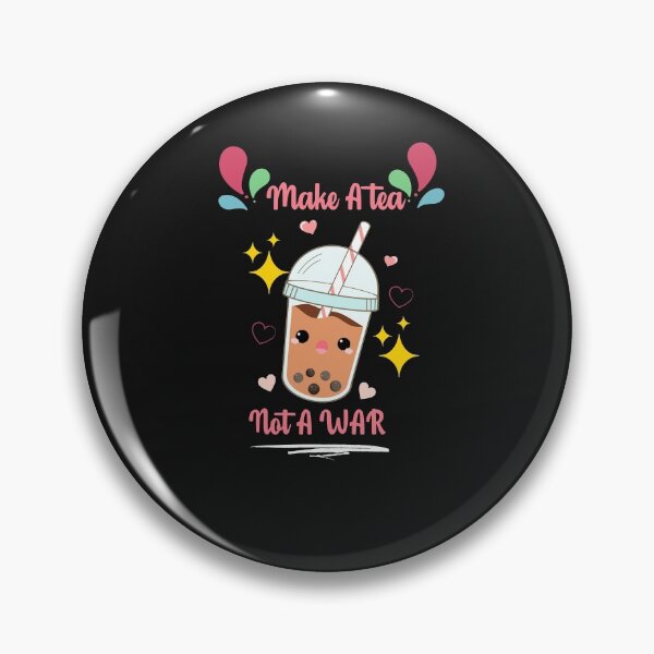 Item preview, Make a tea not a war - Tea Bag design - British wartime tea sayings designed and sold by Rainbow Designs.