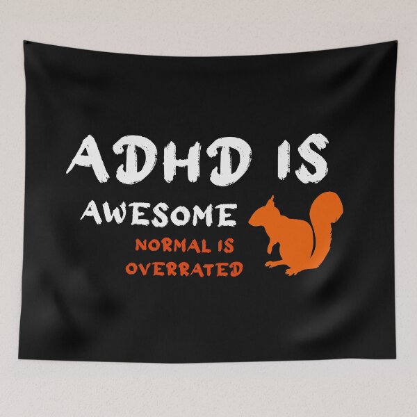 Item preview, ADHD Is Awesome designed and sold by Color-Sparkle.