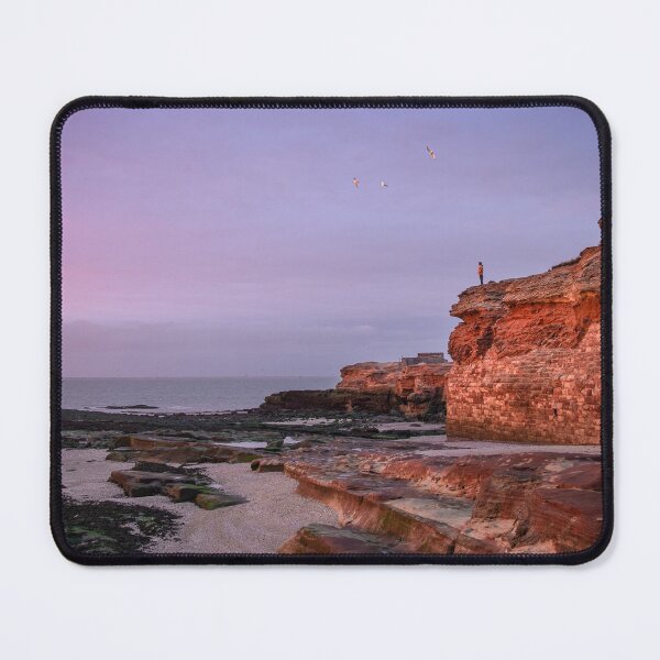 Item preview, Hilbre Clifftop Sunset Views designed and sold by neonlightphoto.