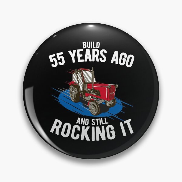 Item preview, Construye hace 55 años y sigue luciendo - Funny Farmer 55.o cumpleaños designed and sold by onicon.