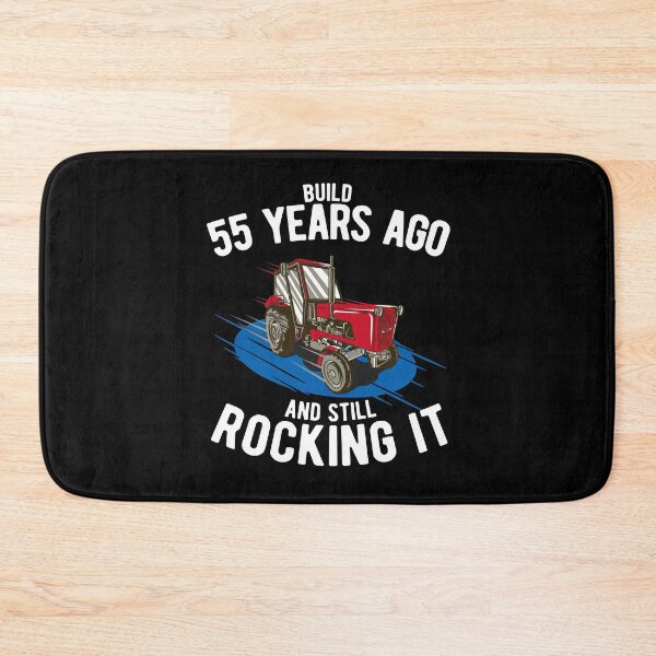 Item preview, Build 55 Years Ago And Still Rocking It - Funny Farmer 55th Birthday designed and sold by onicon.