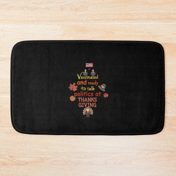 Item preview, vaccinated and ready to talk politics at thanksgiving , gift for him/her designed and sold by amartis.