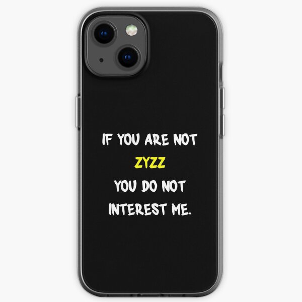 If you are not - Zyzz iPhone Soft Case