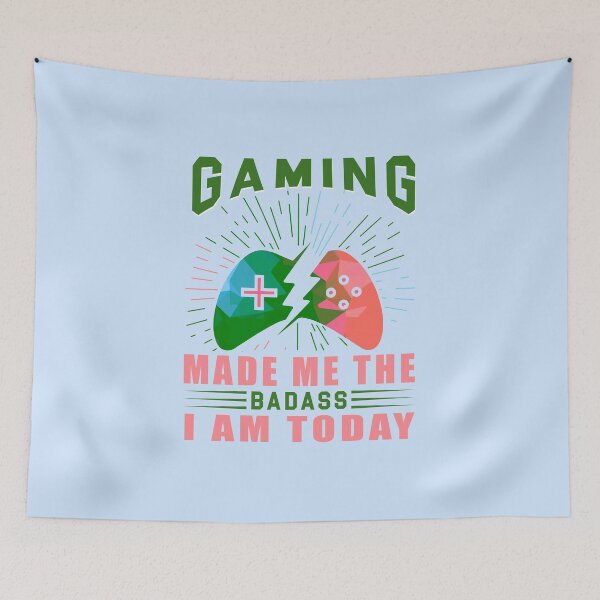 Item preview, GAMING MADE ME THE BADASS I AM TODAY , REMOTE CONTROLLER GAMING designed and sold by Ami store.