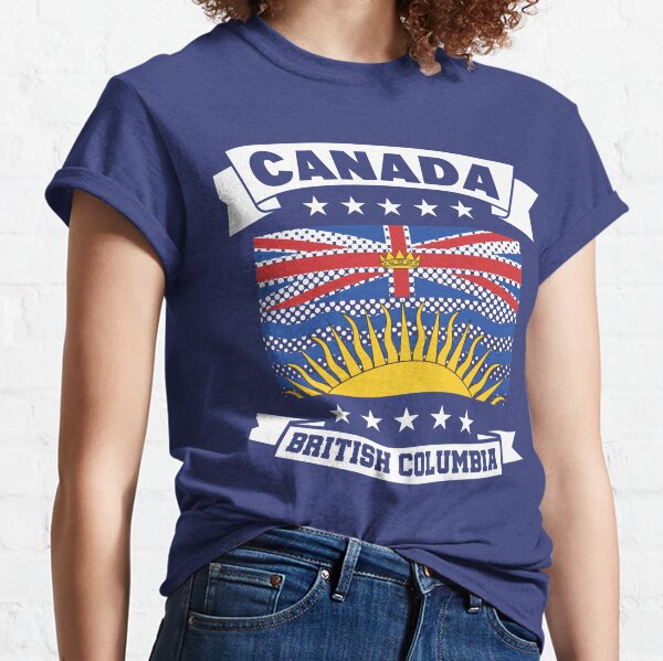 Canada British Columbia flag Classic T-Shirt