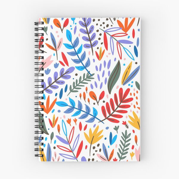 Item preview, Colorful Tropical Vibe Leafy Pattern designed and sold by urban-color.