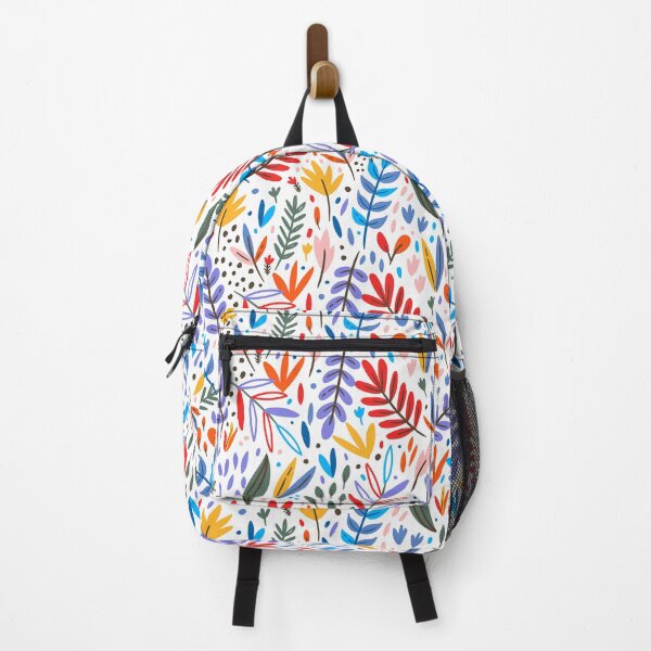 Item preview, Colorful Tropical Vibe Leafy Pattern designed and sold by urban-color.
