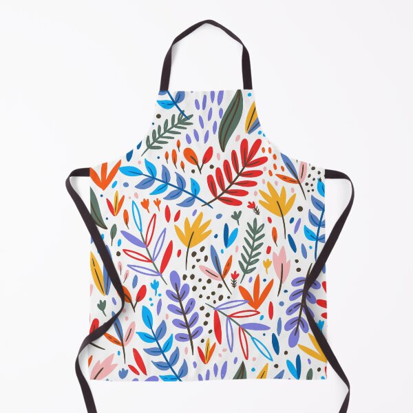 Item preview, Colorful Tropical Vibe Leafy Pattern designed and sold by urban-color.