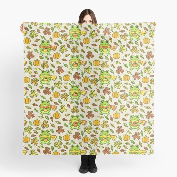 Froggy Fall Scarf
