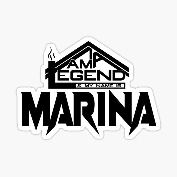 Artikel-Vorschau von Ich bin eine Legende und mein Name ist Marina (ich bin legendär), designt und verkauft von koreatvtea.