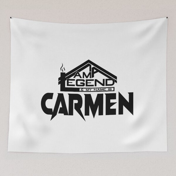 Item preview,  I am a Legend & My Name Is Carmen ( I am Legendary ) designed and sold by koreatvtea.
