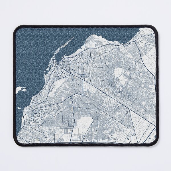 Item preview, Luanda City Map of Angola - Coastal designed and sold by deMAP.