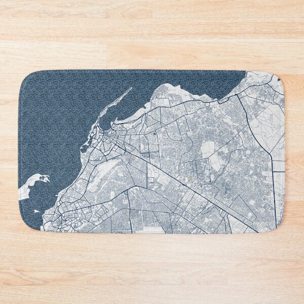 Item preview, Luanda City Map of Angola - Coastal designed and sold by deMAP.