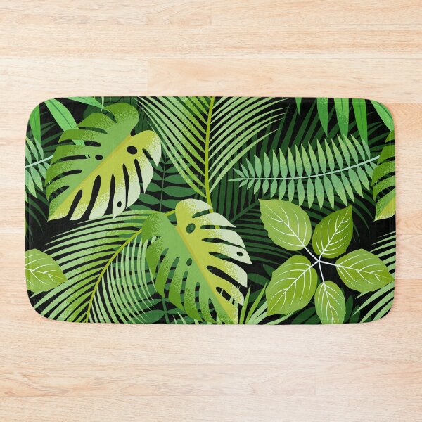 Item preview, Hawaiian Tropical Vibe Leafy Pattern designed and sold by urban-color.