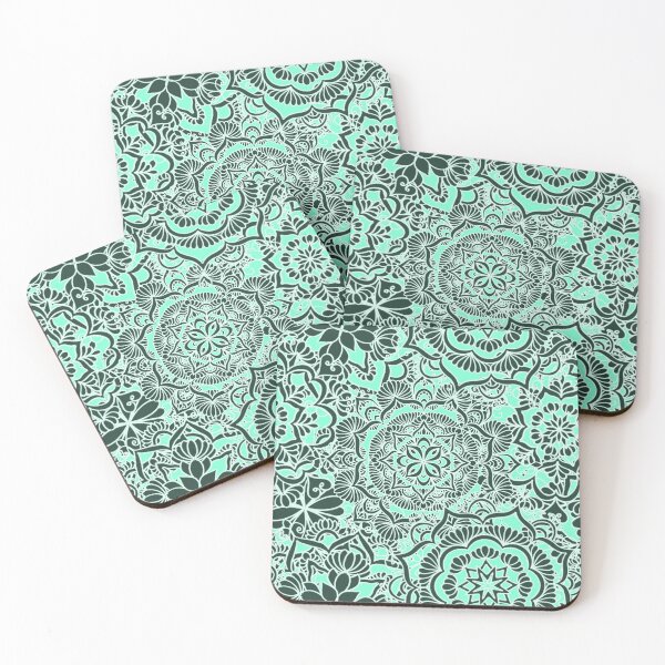 Item preview, Menthol Happy Mandalas designed and sold by Elvira Draat.