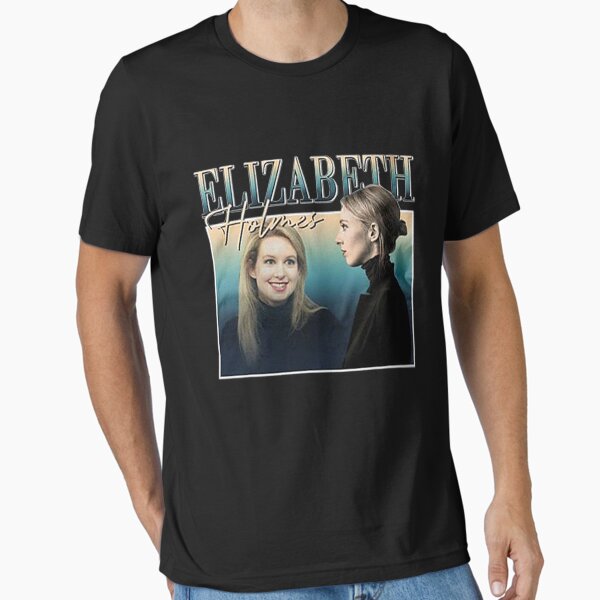 Item preview, Elizabeth Holmes Theranos  Essential T-Shirt designed and sold by winstonclarker.