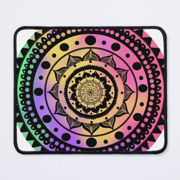 Item preview, COLORFUL MANDALA ART designed and sold by barasha1111.