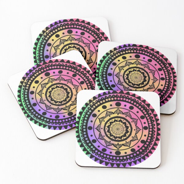 Item preview, COLORFUL MANDALA ART designed and sold by barasha1111.