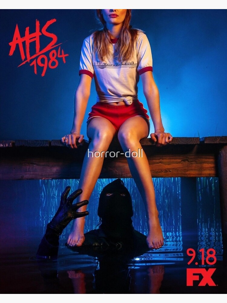 Ahs 1984 Poster For Sale By Horror Doll Redbubble