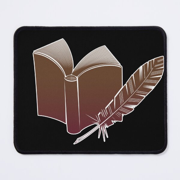 Item preview, Feather Pen And Book designed and sold by franktact.