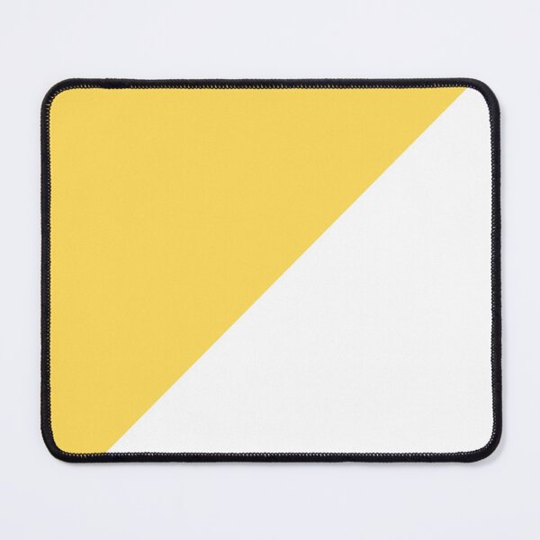 Item preview, Diagonal Mustard Yellow And White designed and sold by rewstudio.