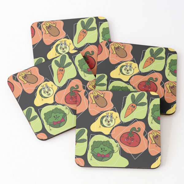 Item preview, Fun Vegetables Pattern - Cartoon Veggies designed and sold by Reelippy.