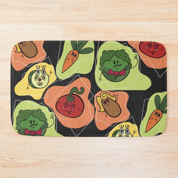 Item preview, Fun Vegetables Pattern - Cartoon Veggies designed and sold by Reelippy.