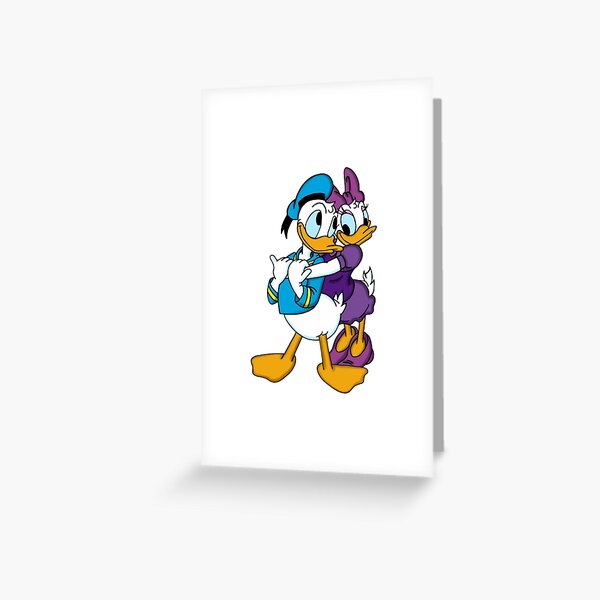 Daisy and donald duck Greeting Card